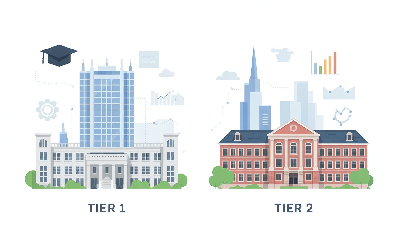 Tier 1 vs Tier 2
